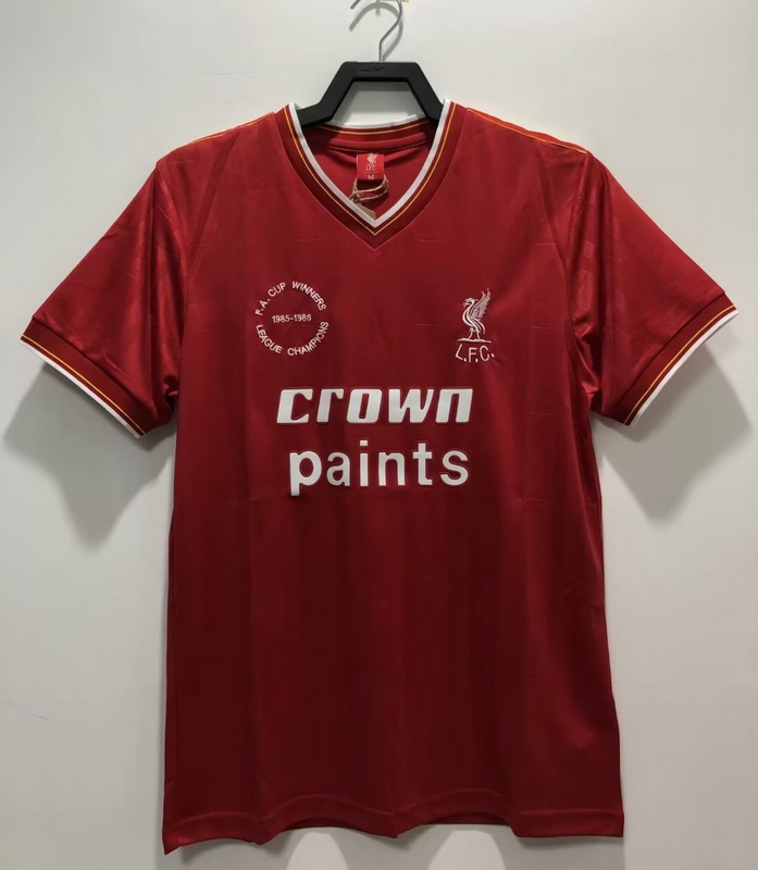  Retro 1985/86 Liverpool Home 