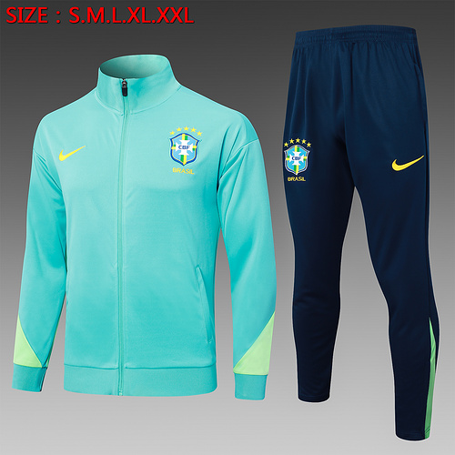 24/25 Brazil Lake Blue Jacket Sets
