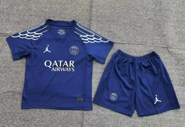 Kids kits 25/26 Paris third away 