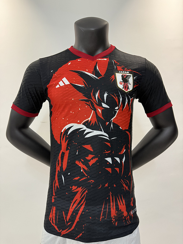 Japan red and black saiyan