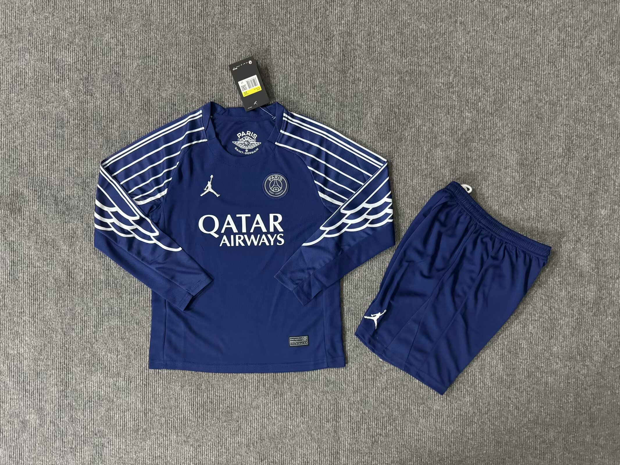 25/26 PSG kids kits long sleeve thrid away