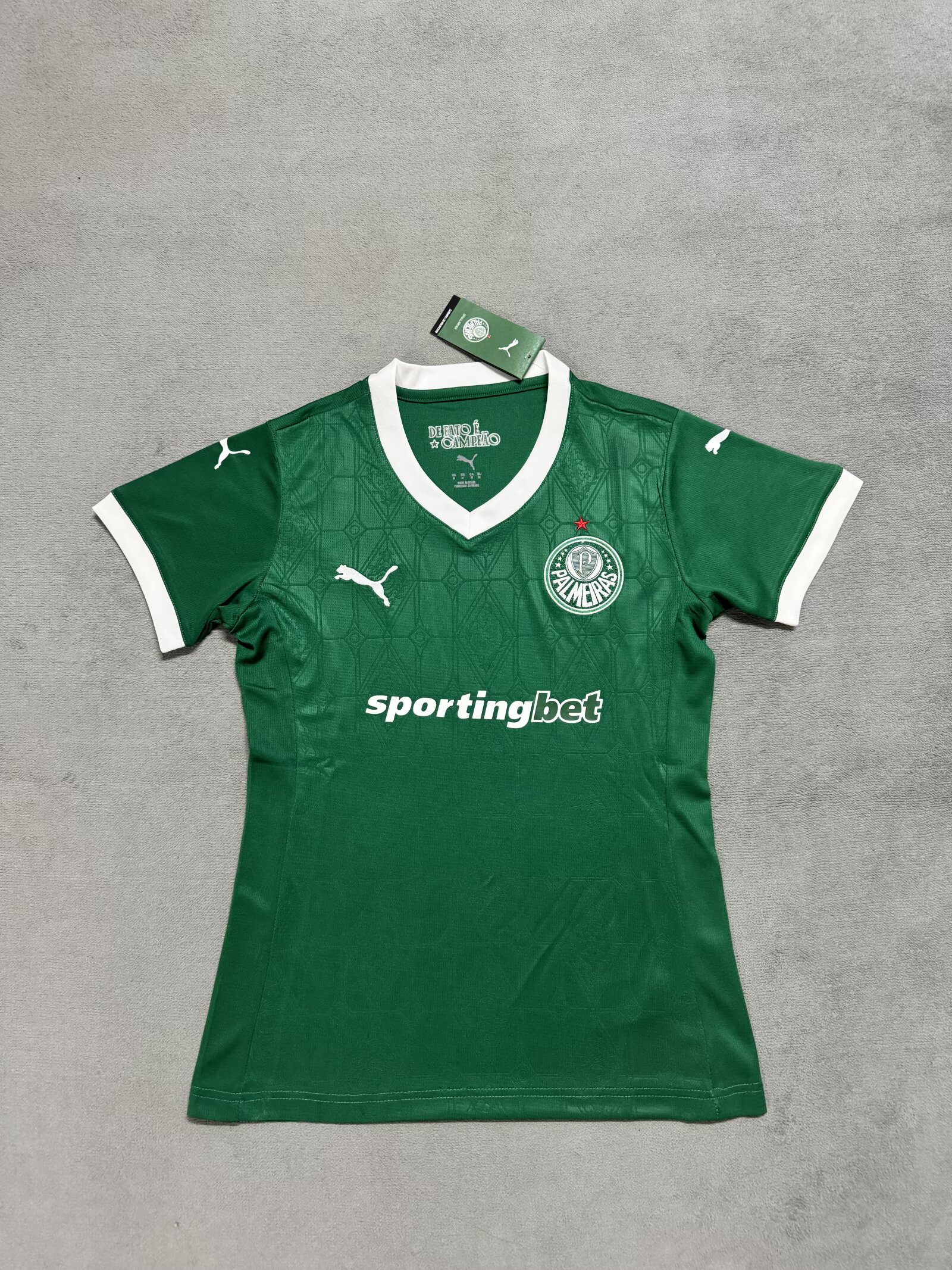  Fan Version25/26Palmeiras home woman jersey