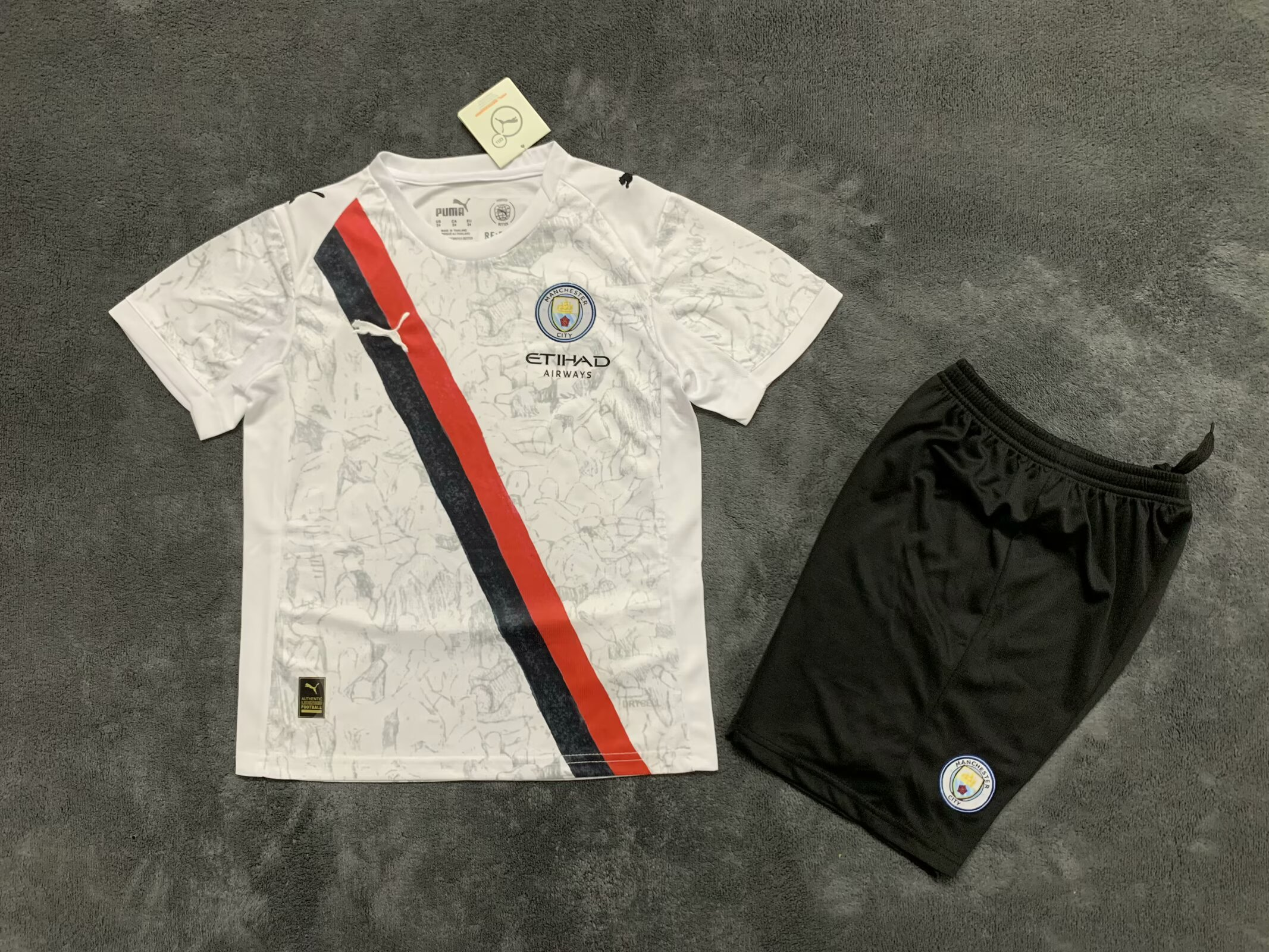 25/26Manchester City kids kits away
