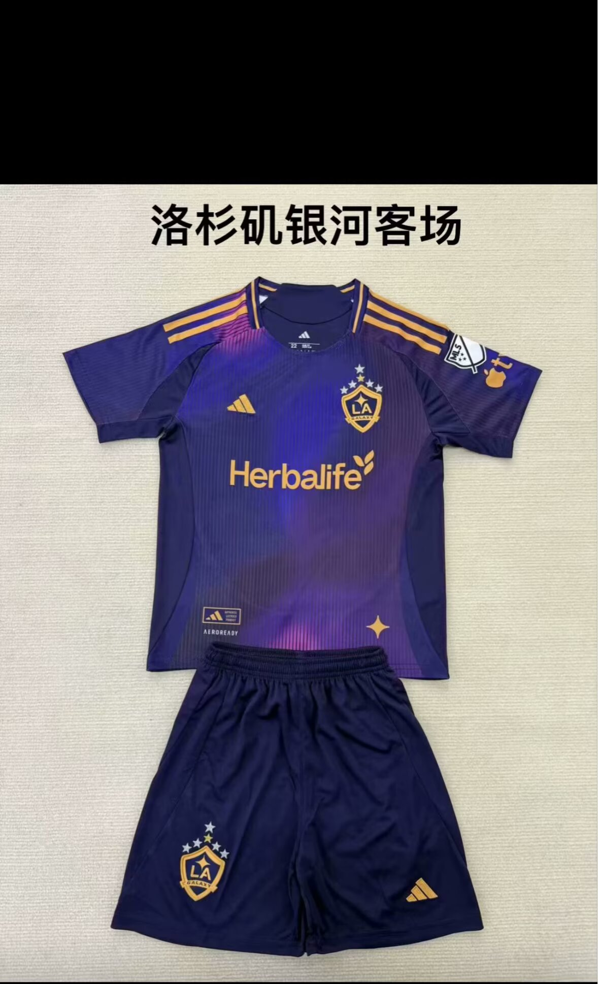 25/26Los Angeles Galaxy Adults Kits away