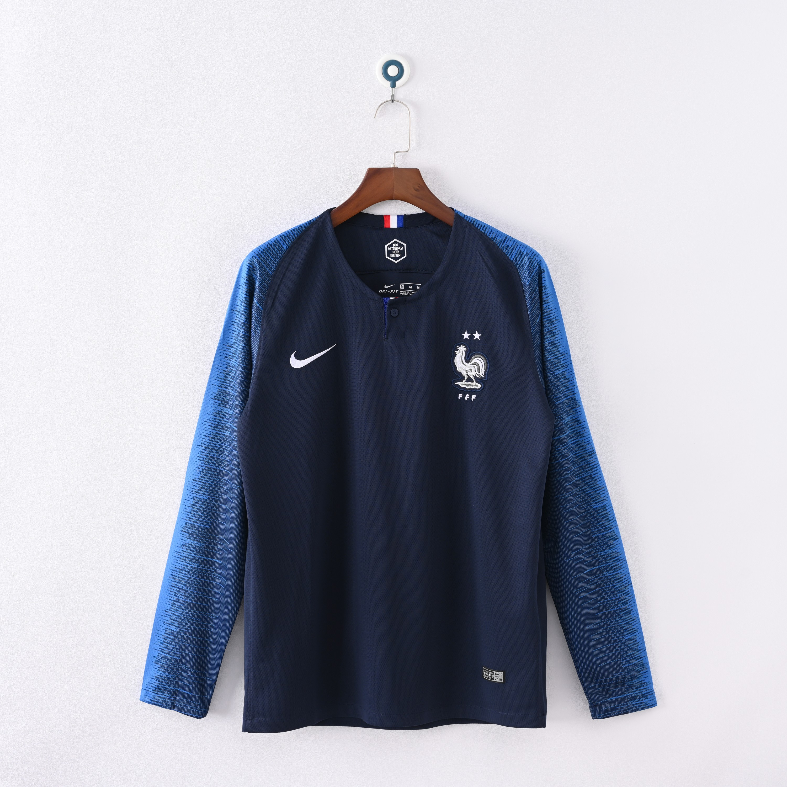  18France home retro long sleeve