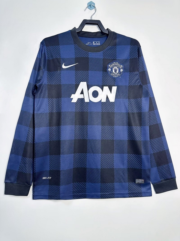 retro2013/14 Manchester United black long sleeve 