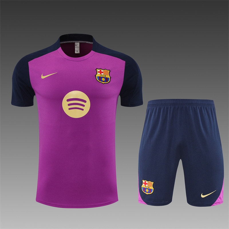 25/26  Barcelona purple Adults Training Kits