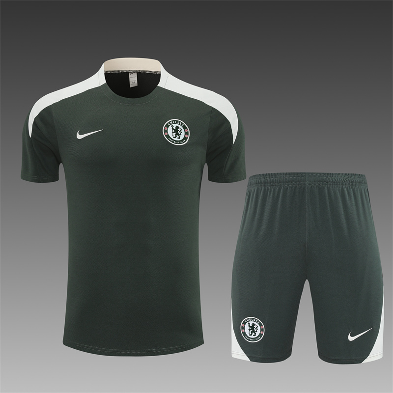 25/26Chelsea green Adults Training Kits