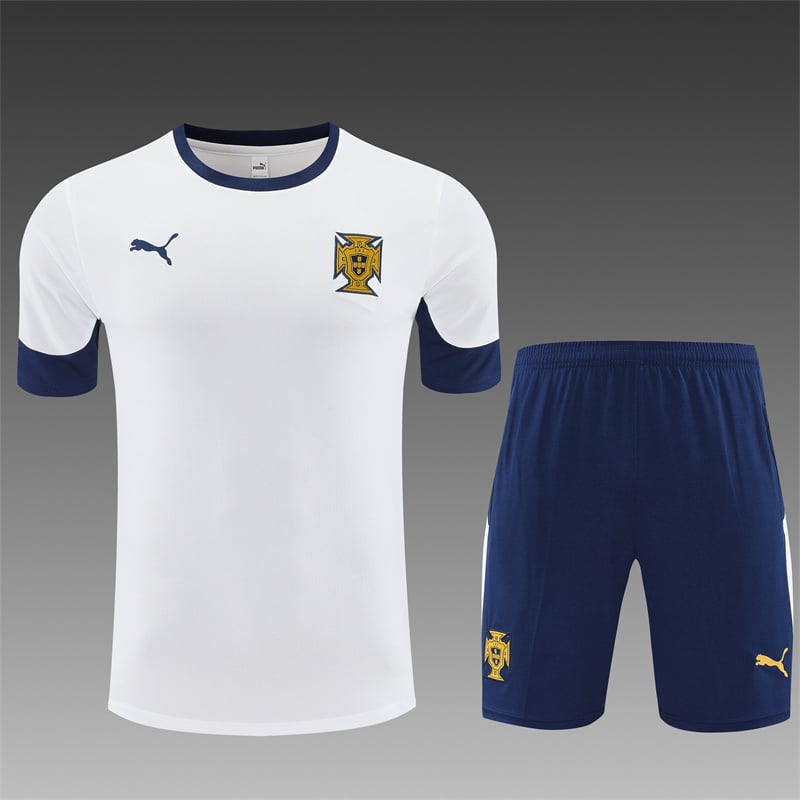 25/26 Portugal white  Adults Training Kits