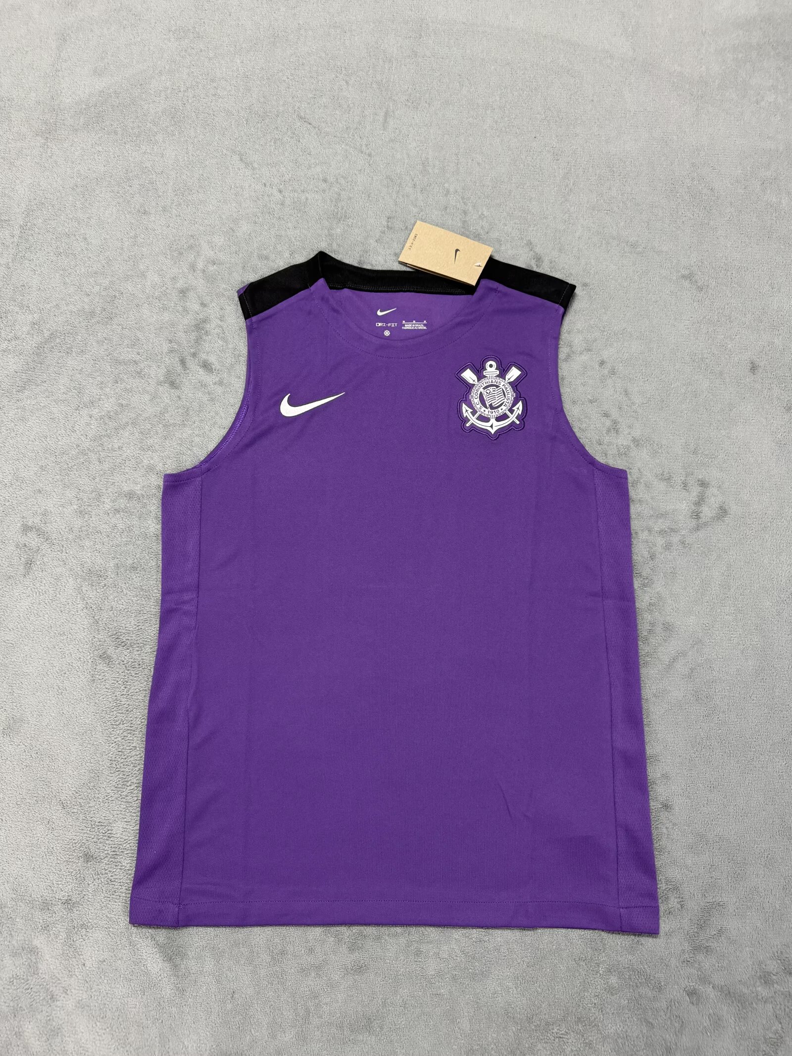 25-26 Corinthians training suit vest purple