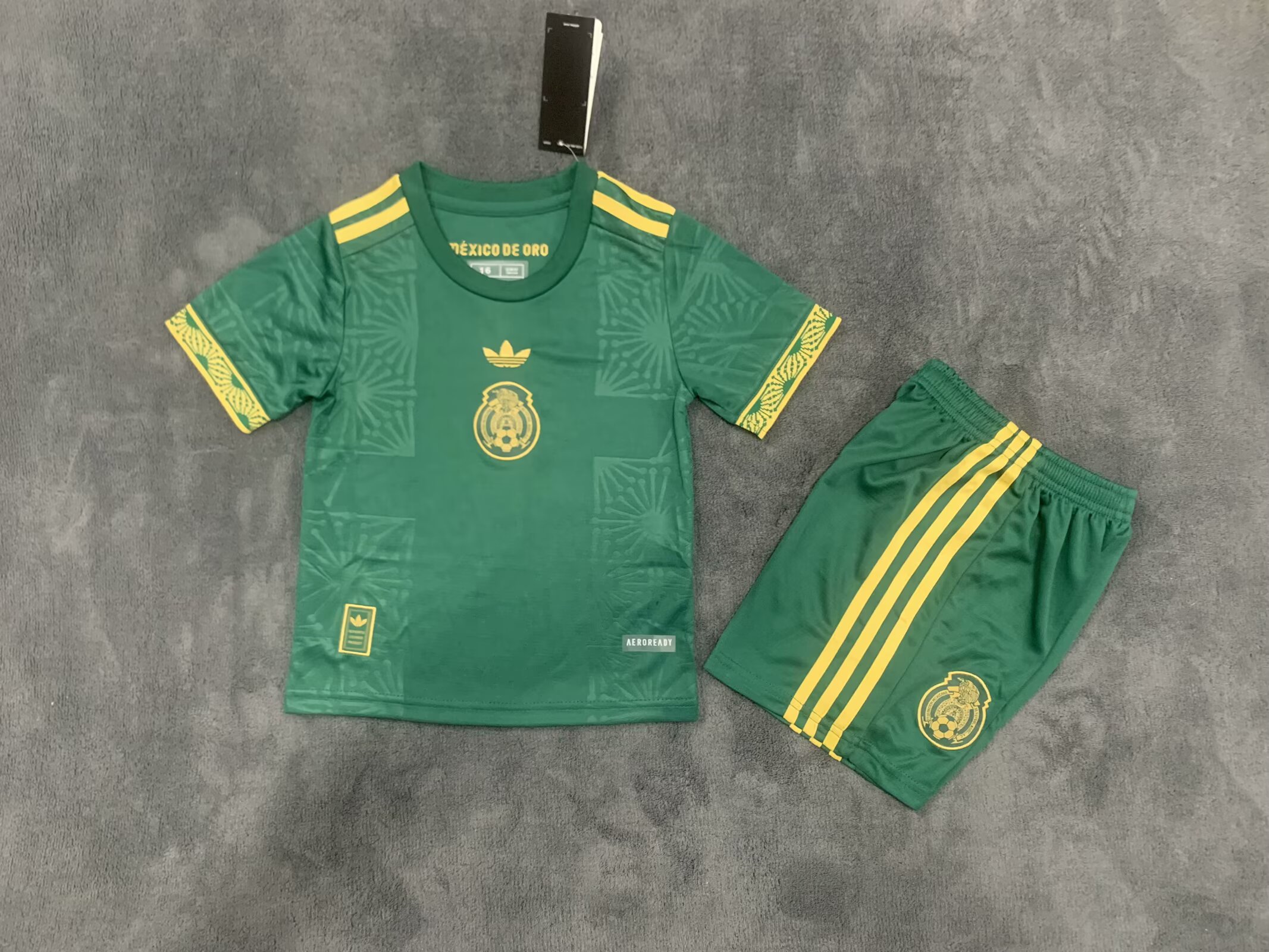 25/26Kids kits Mexico Special Edition Green