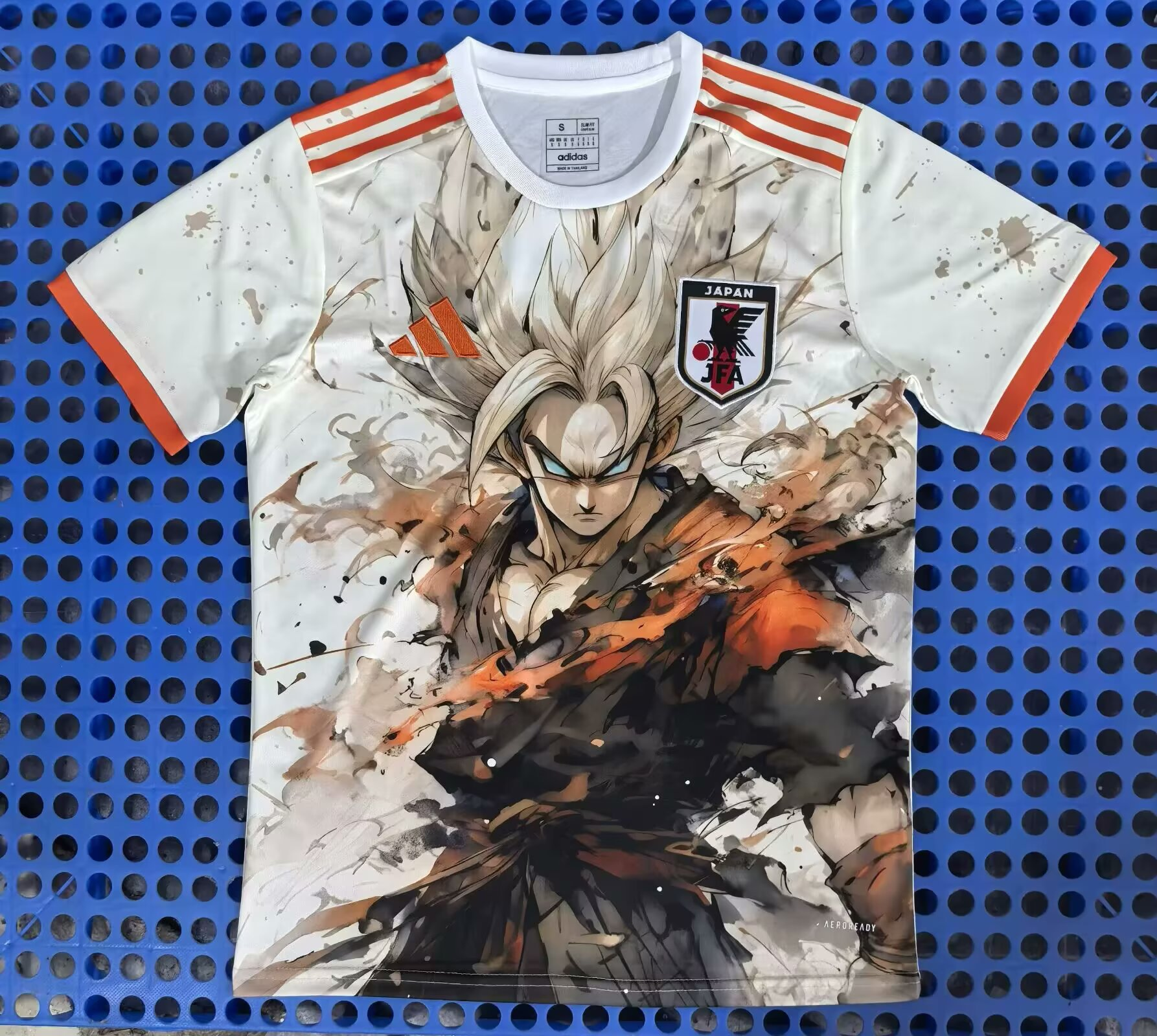 Fans Verison 25/26Japanese Goku Orange Saiyan White 