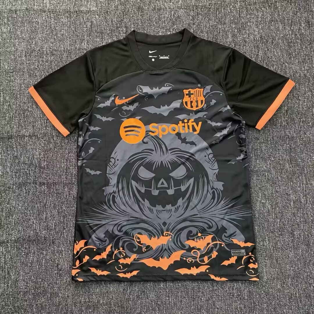 Fans Verison25/26Barcelona Special Edition Pumpkin Head Black MH