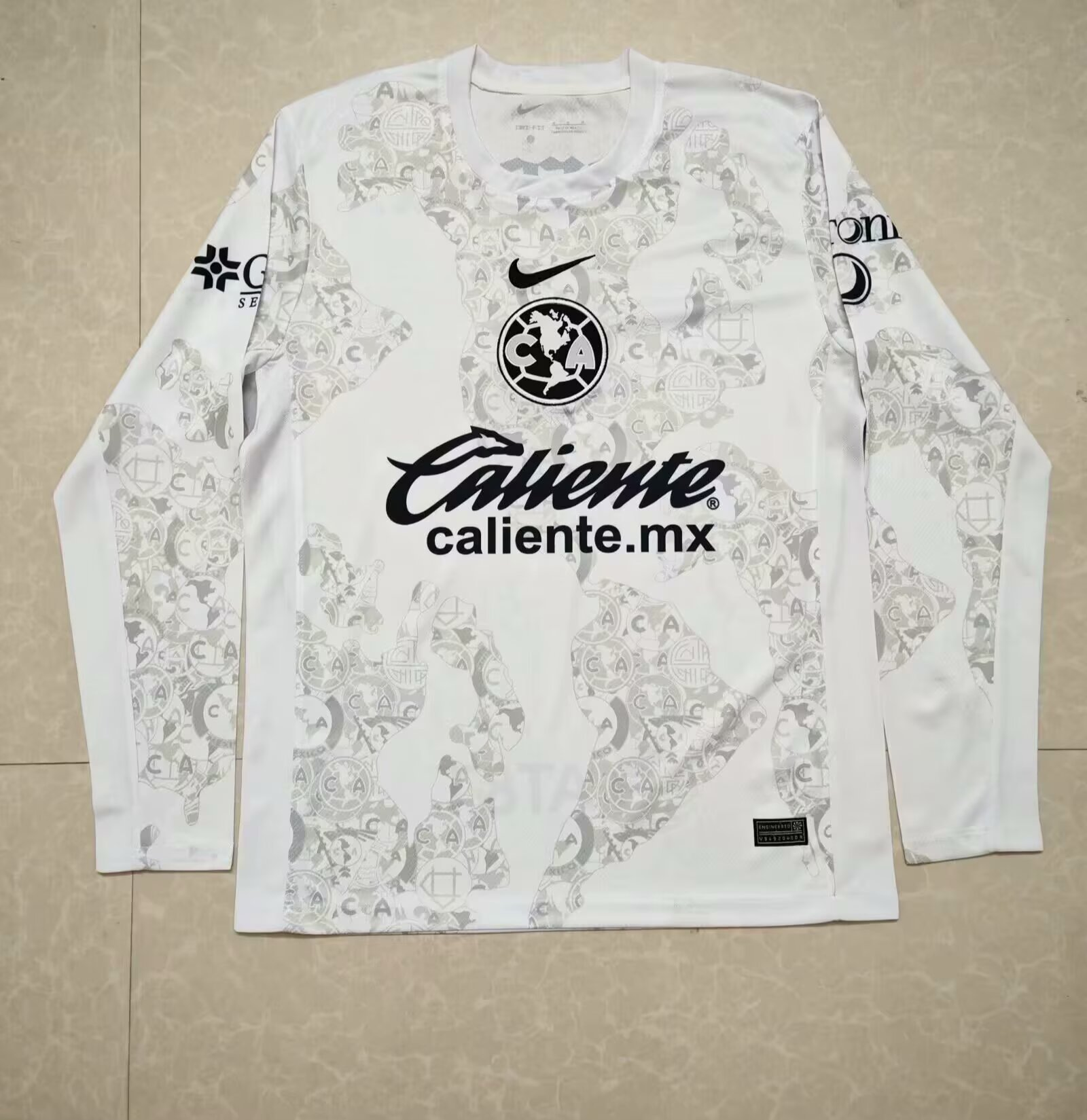 Fans Verison 24/25 Americas Pre match White  Long Sleeve 