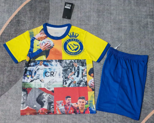 25/26Kids kitsUnusual  Al-Nassr FC C Luo Victory Special Edition 