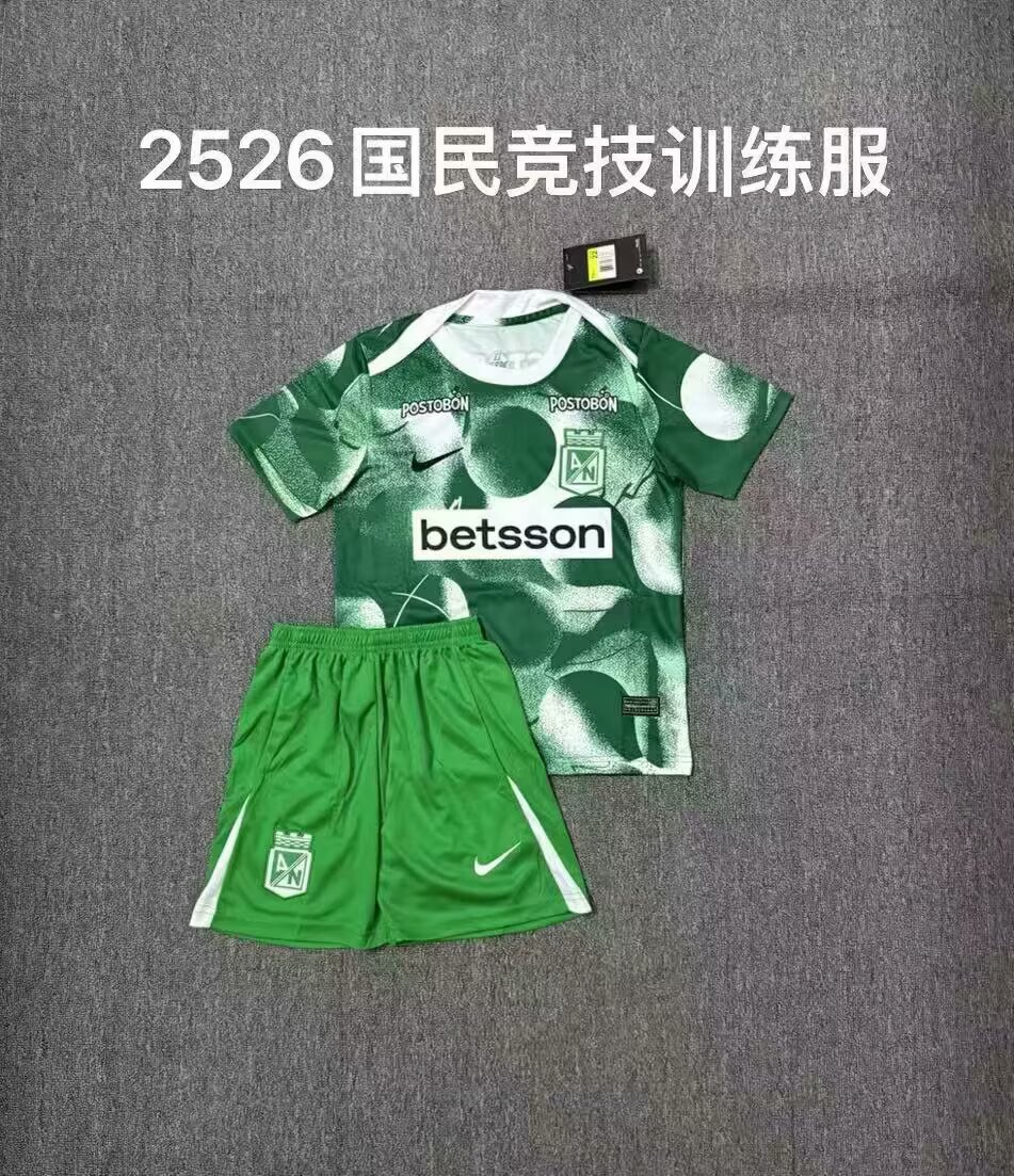 Kids kits 25/26 National Sports Training Clothing 