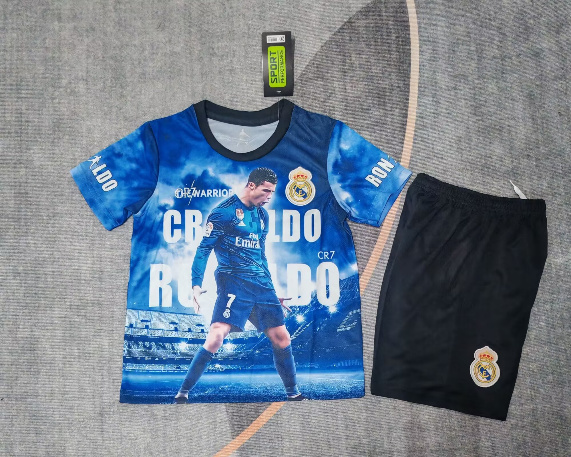 Kids kits 25/26 Cristiano Ronaldo star 