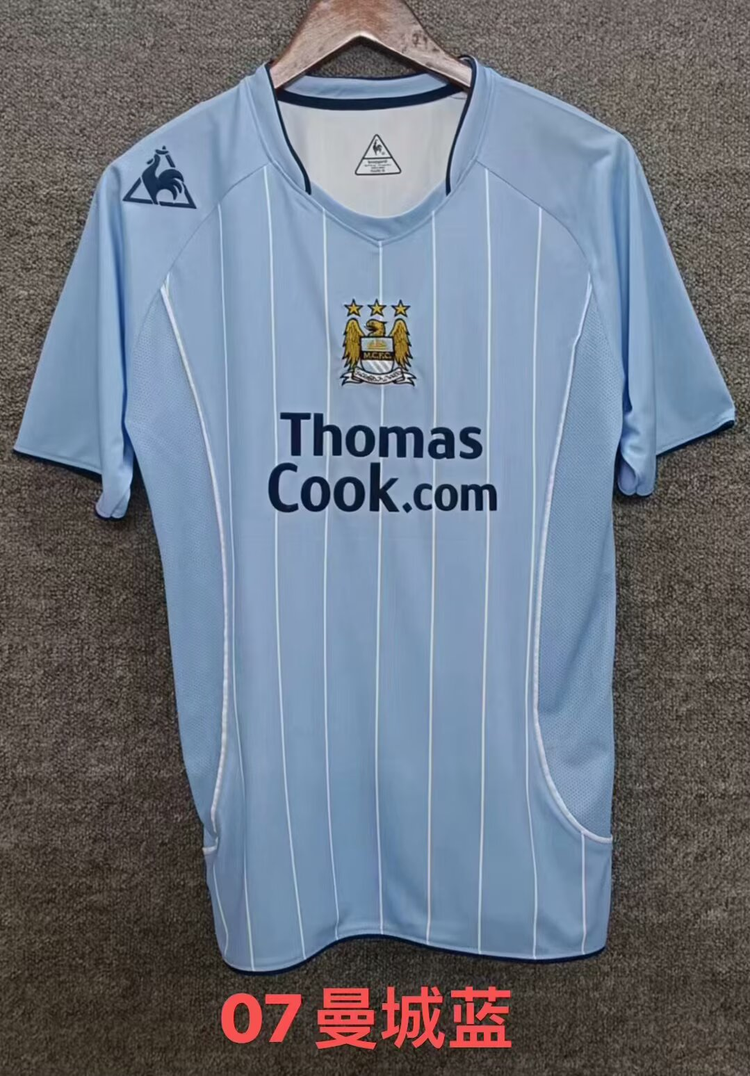 Retro 2007 Manchester City Blue Retro