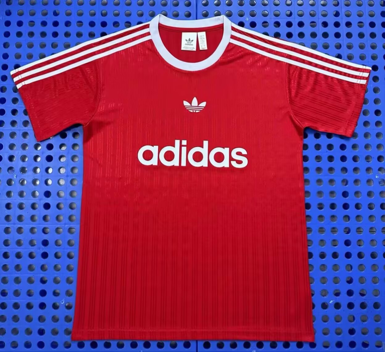 Fans Version 25/26 Adidas Clover Short Sleeve Red 