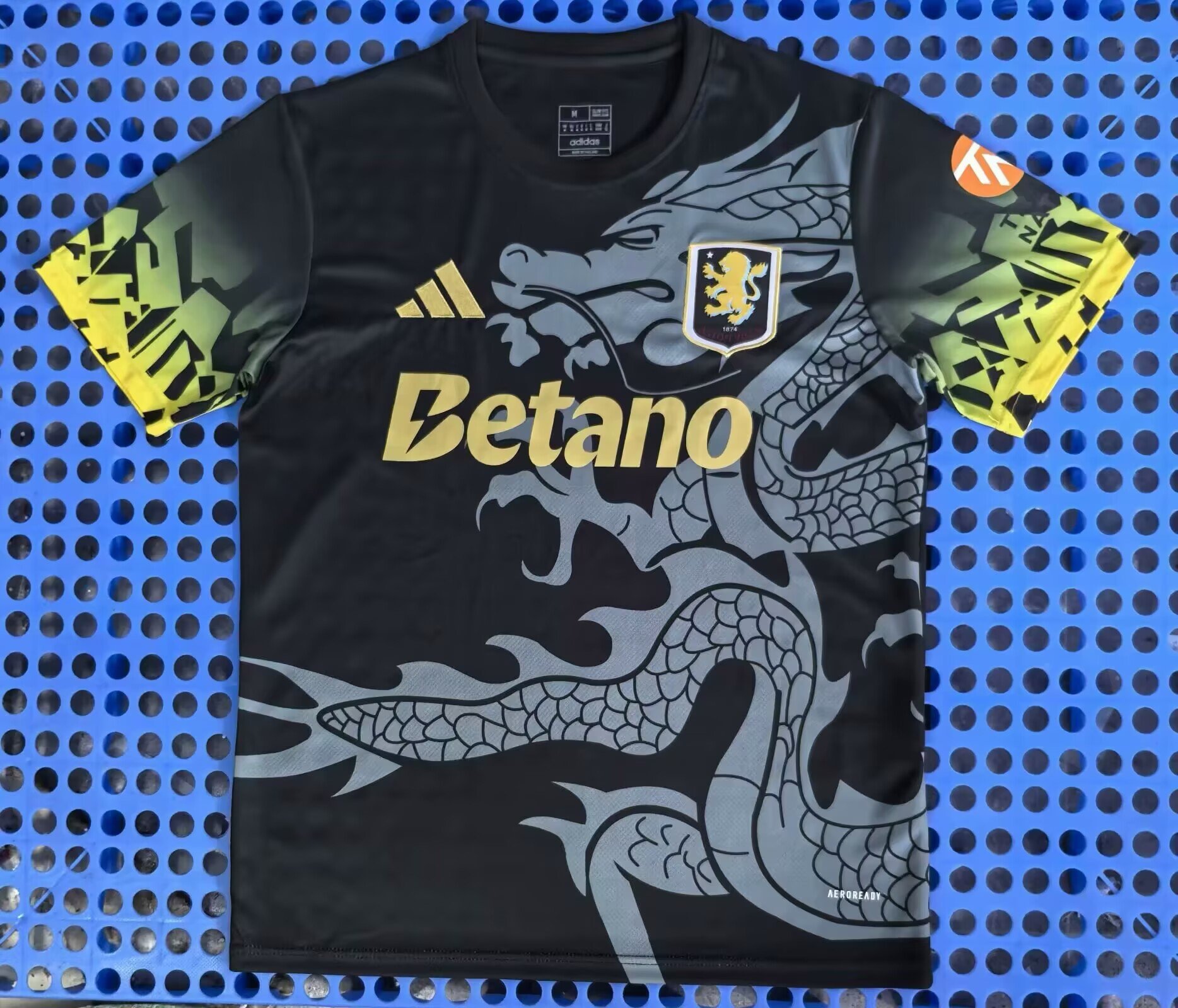 Fans Version 25/26 Aston Villa Grey Dragon Training Suit