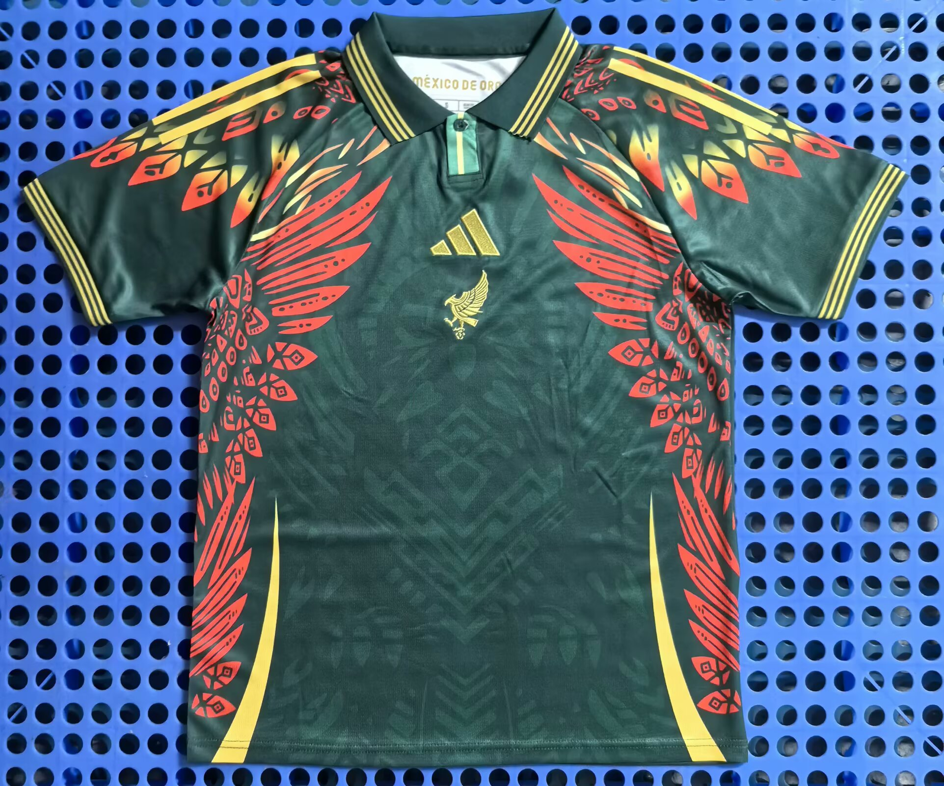 Fans Version 25/26 Mexican Green POLO Red Wings Pre Competition Training Suit 