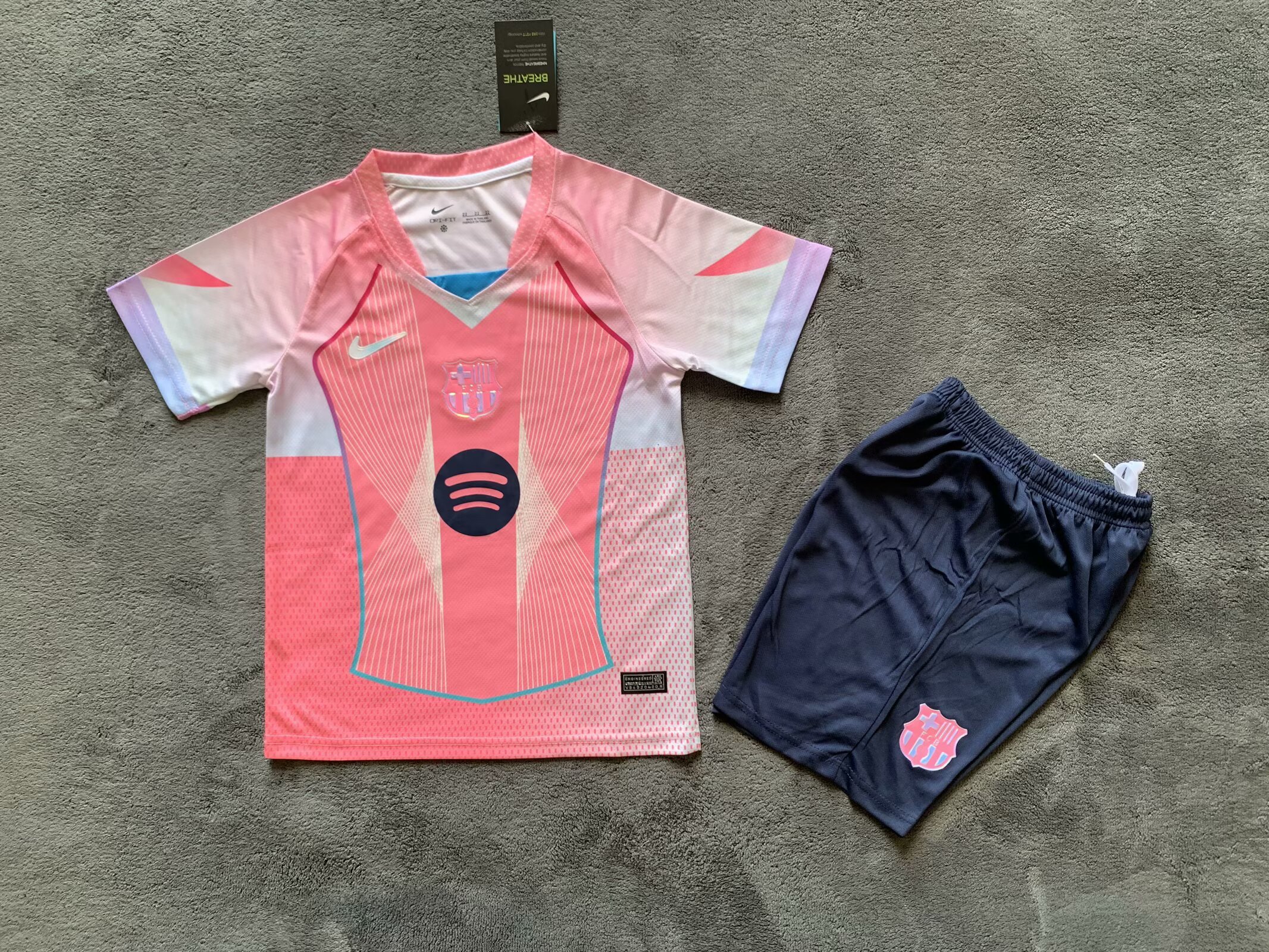 Kids kits 25/26 Barcelona Pink Special Edition