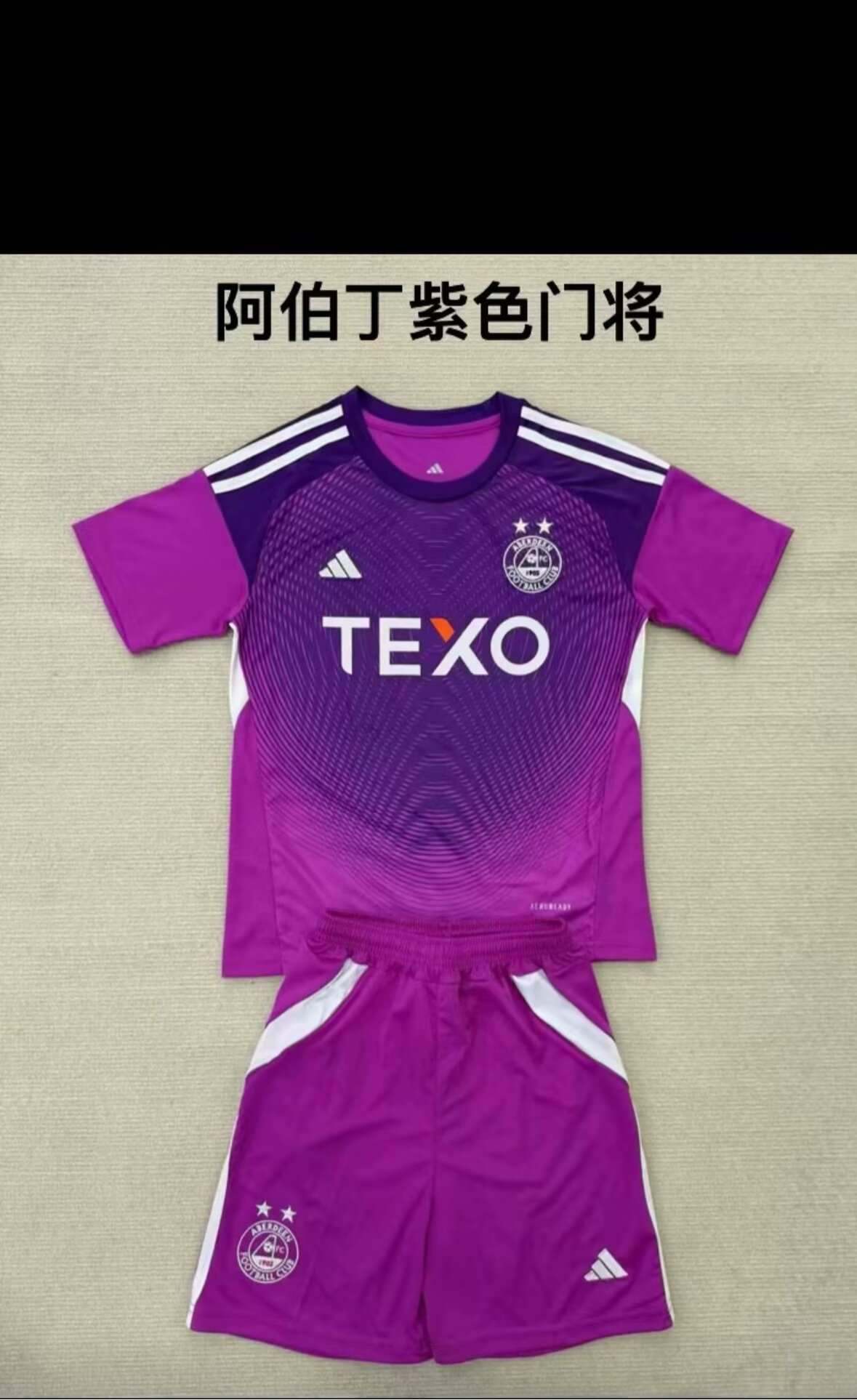Adults kits 25/26 New Aberdeen Purple Goalkeeper
