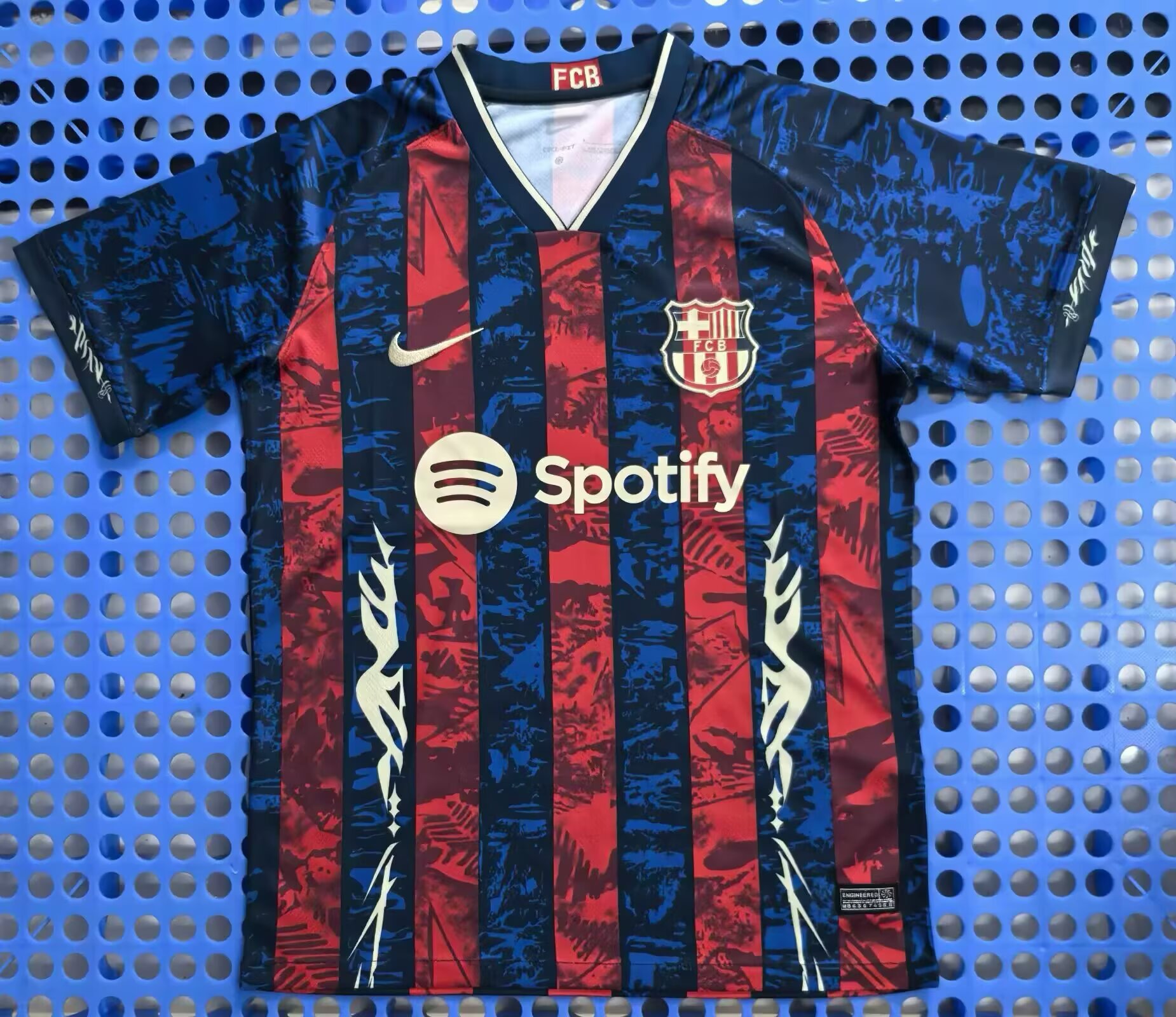 Fans Version 25/26 Barcelona FCB Pre match Training Uniform 