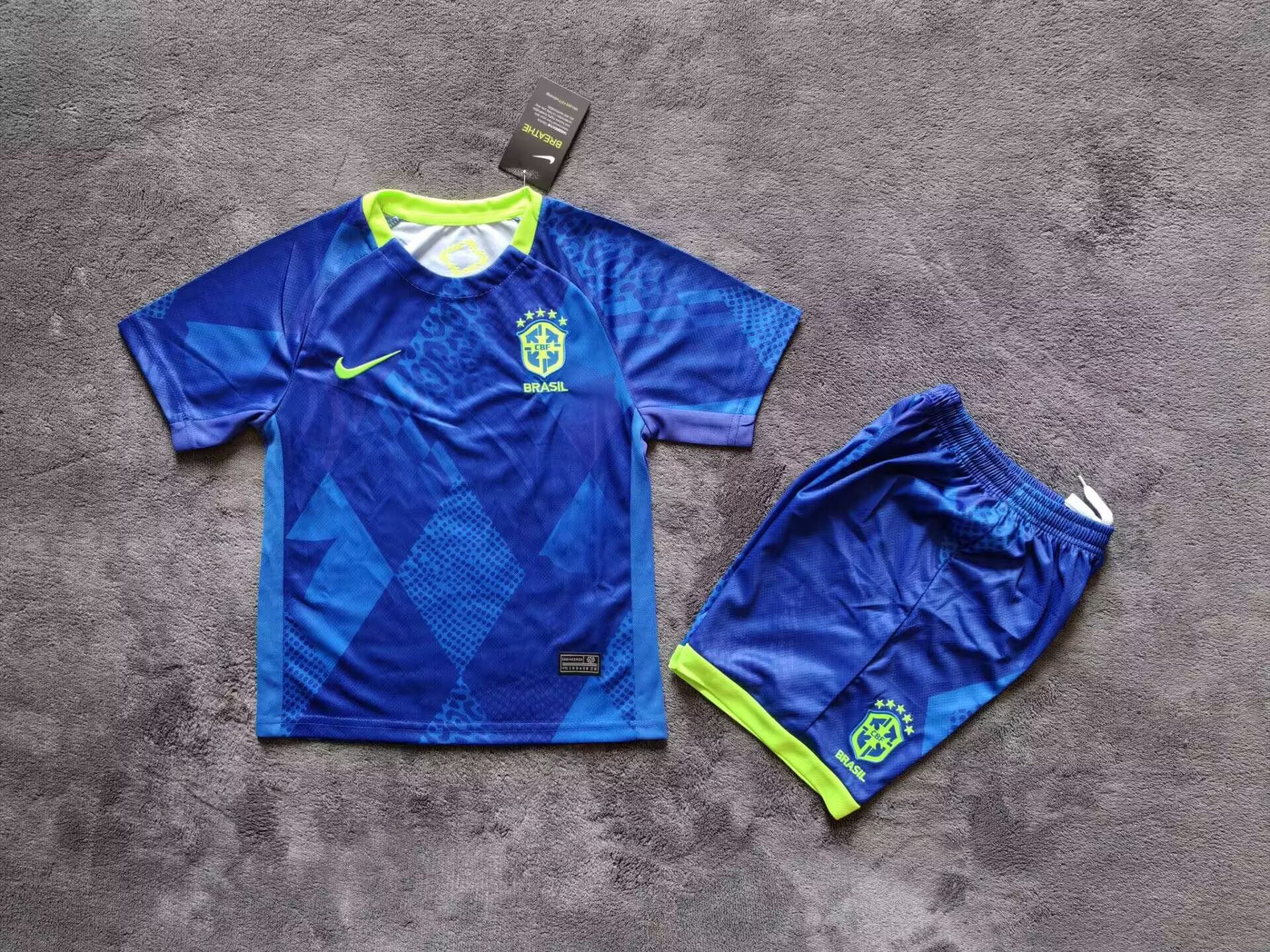Kids kits 25/26 Brazilian away