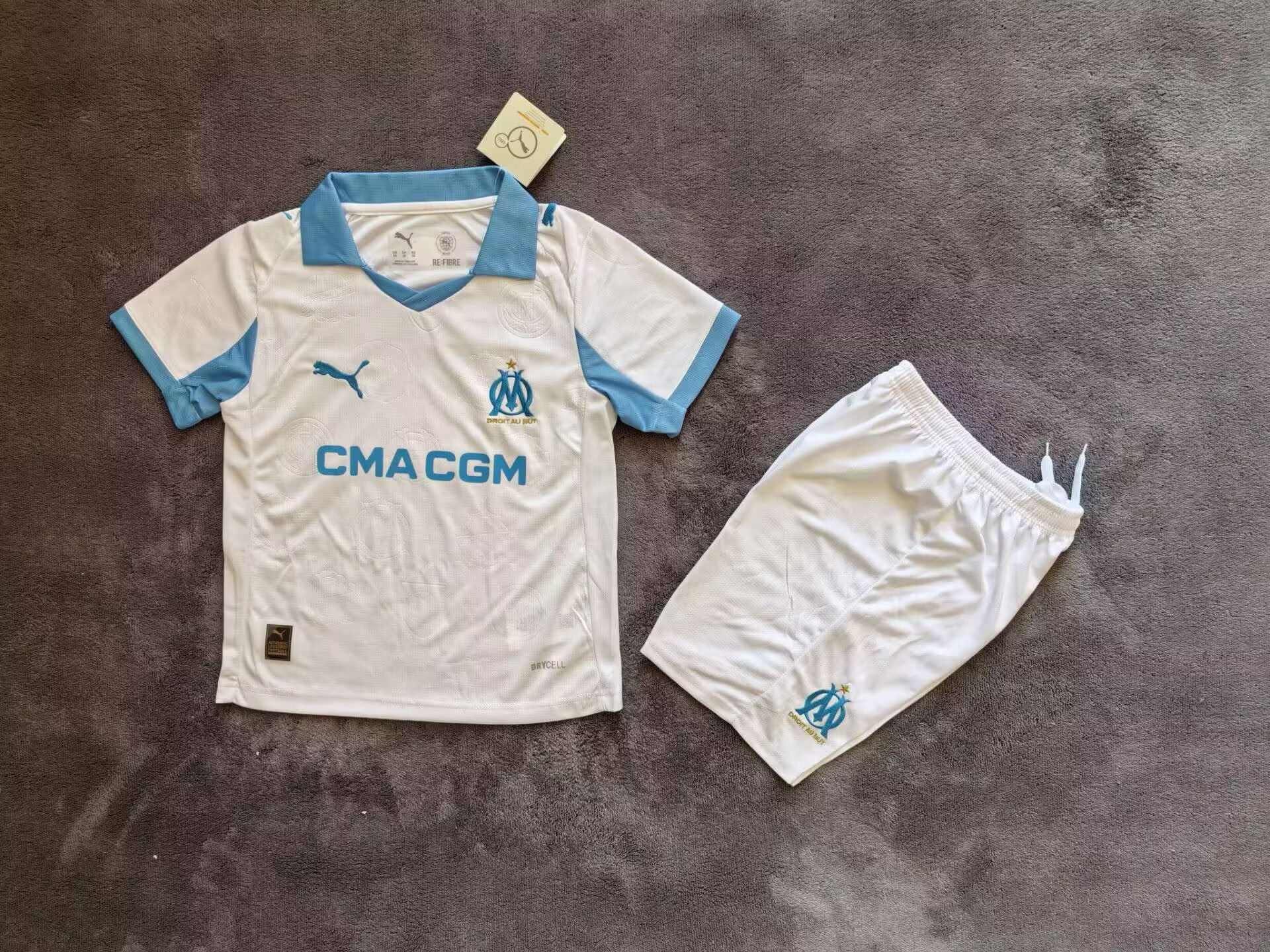 Kids kits 25/26 Marseille home