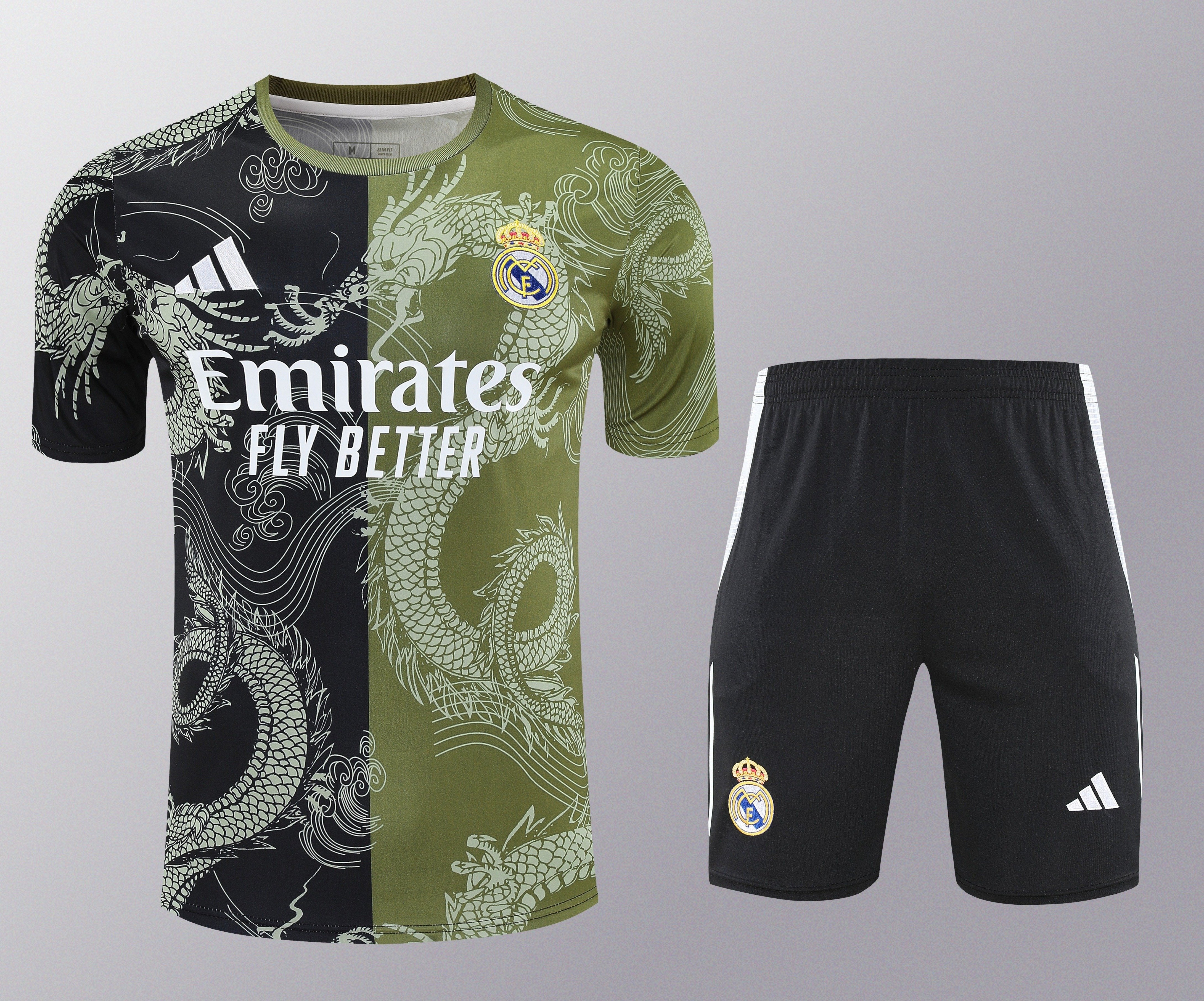 25/26 Real Madrid short sleevedd Adults Training Kits