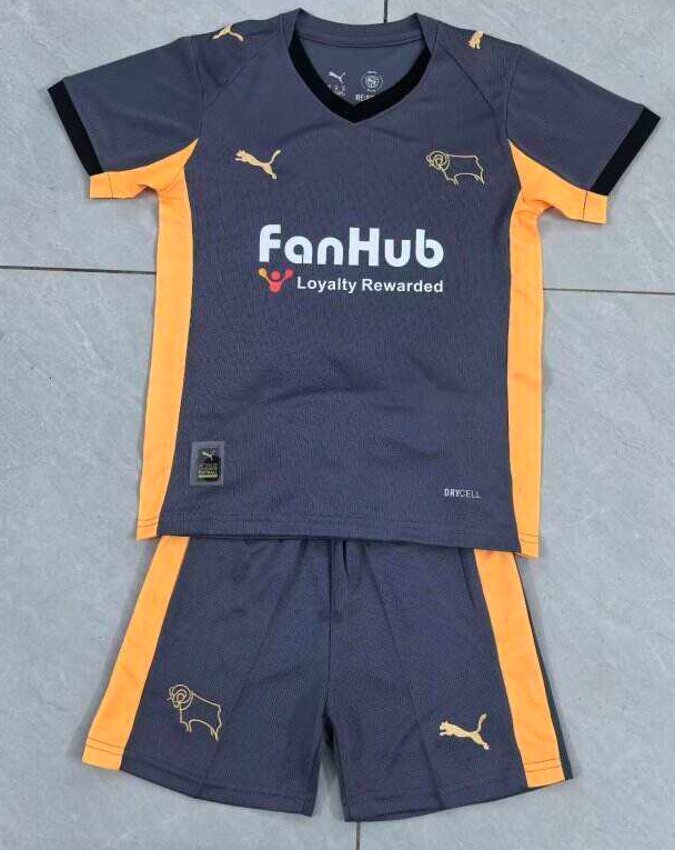 kids Kits 25/26 Derbyshire Away