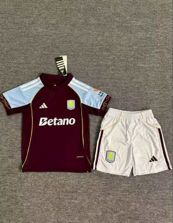 kids Kits 25/26 Aston Villa Third 