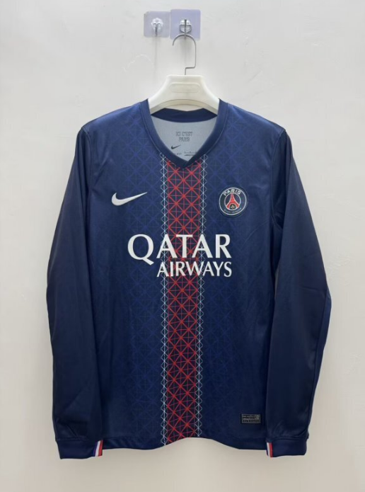 Fans Version 25/26 Paris Home Long Sleeve 