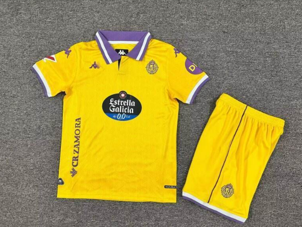 kids Kits 25/26 Real Valladolid second away