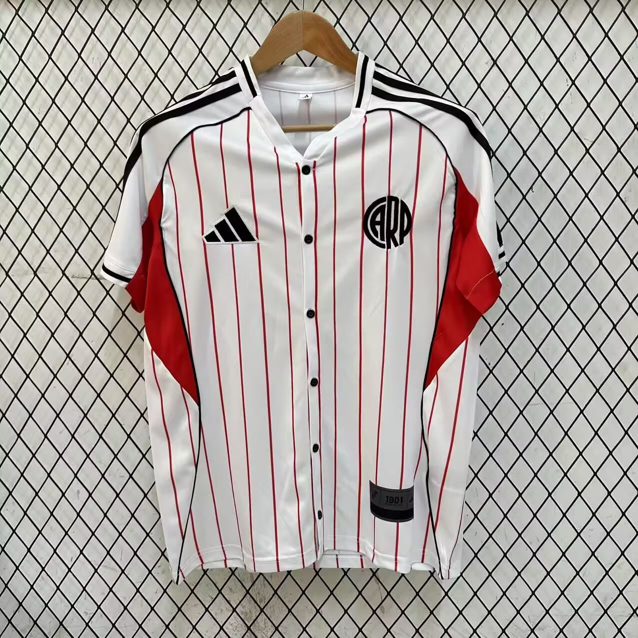Fans Version 25/26 River Plate Baseball jersey White