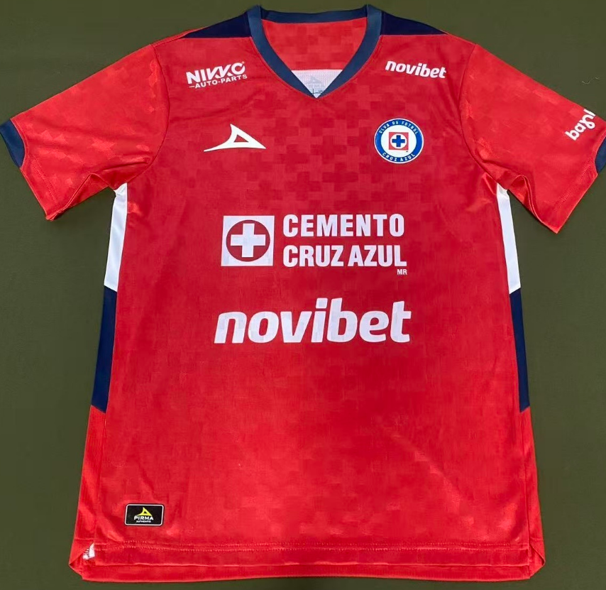 Fans Version 25/26 Blue Cross goalkeeper red