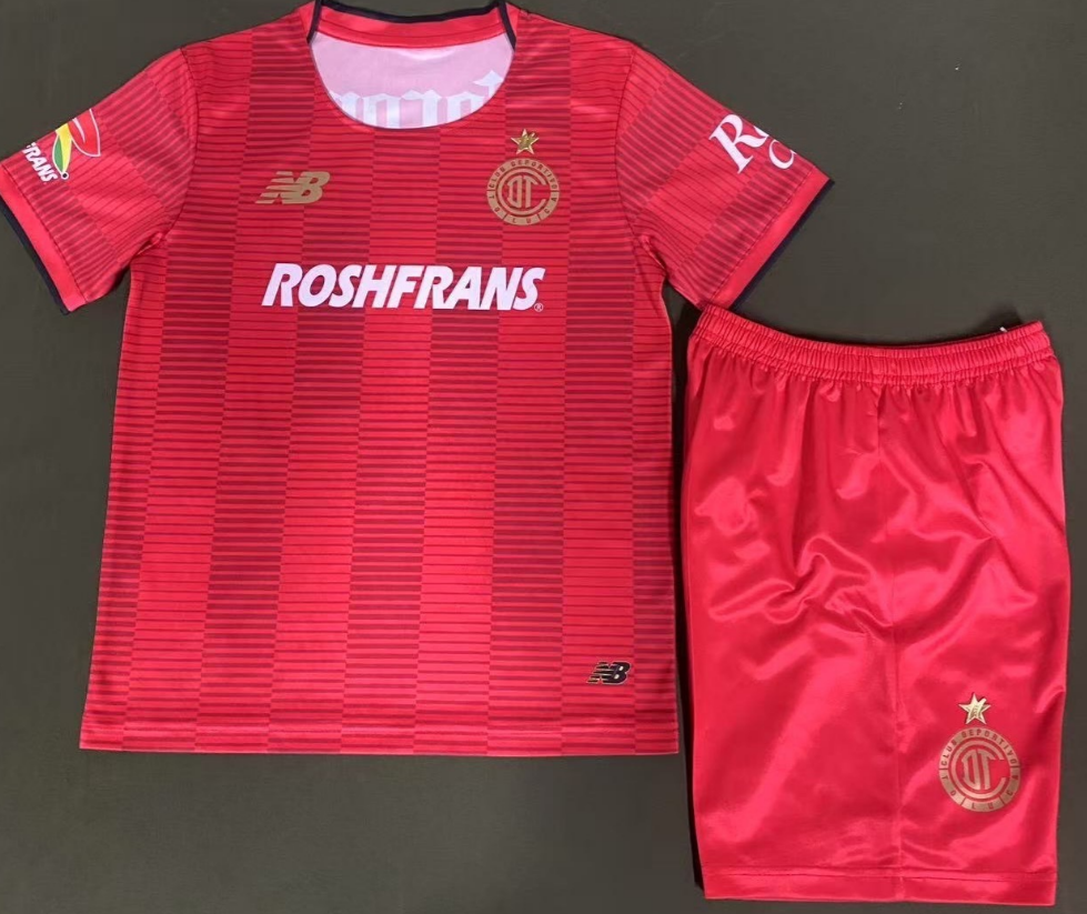 kids Kits 25/26 Toluca home 
