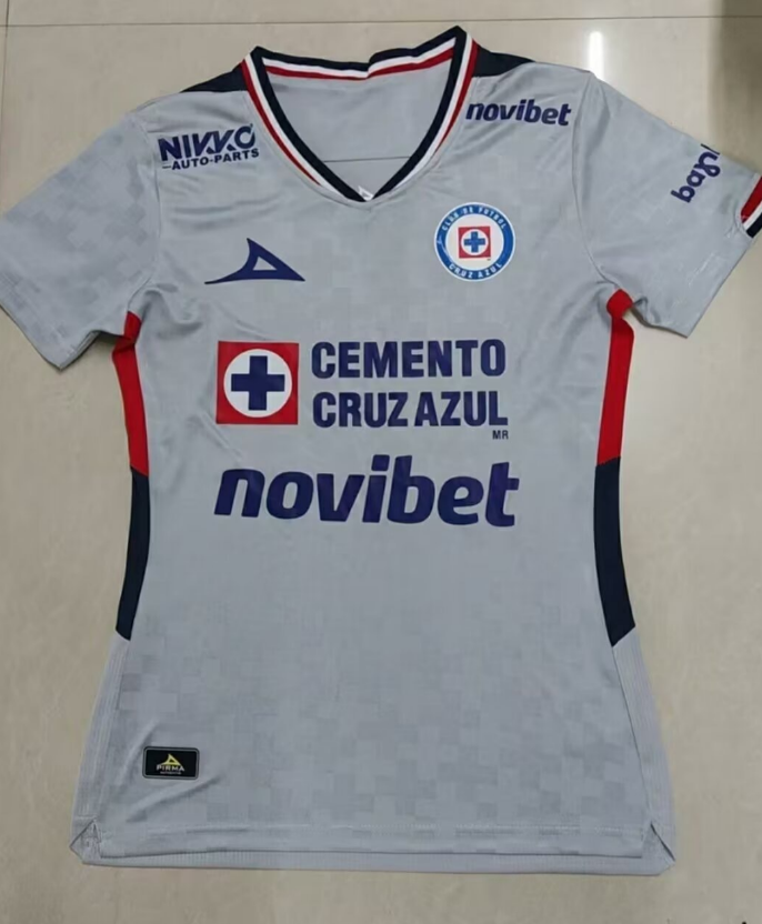 Fans Version 25/26 Cruz azul away grey women
