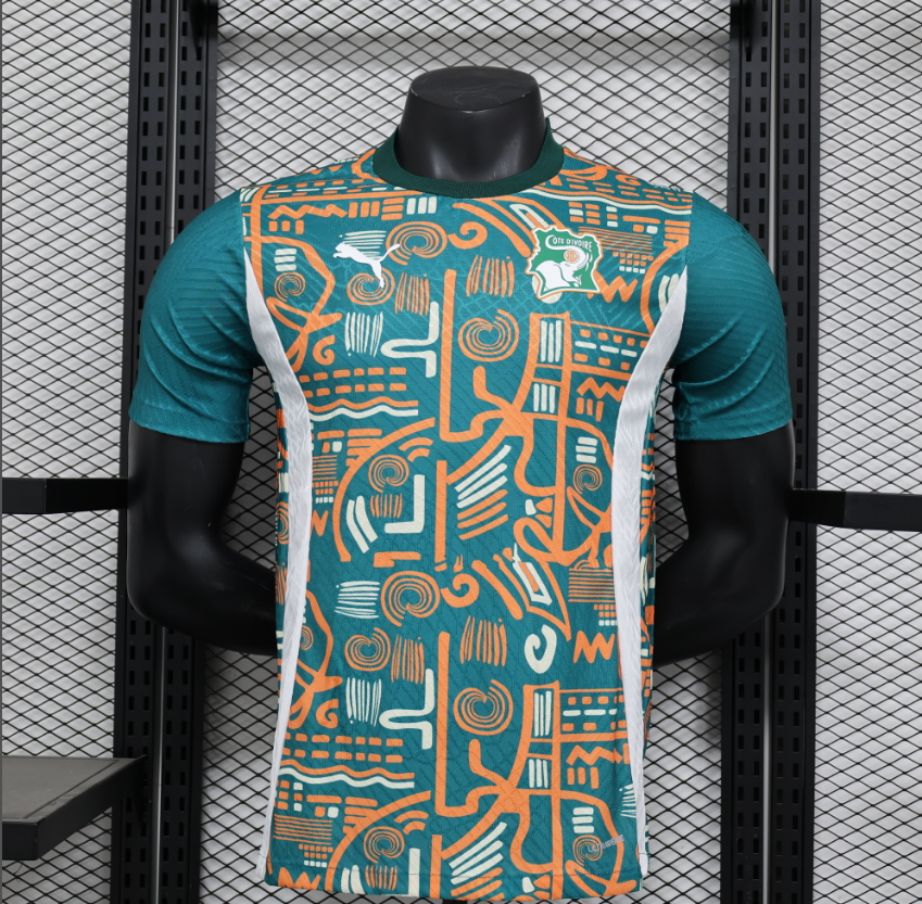 Player Version 25/26 Ivory Coast pre match uniform