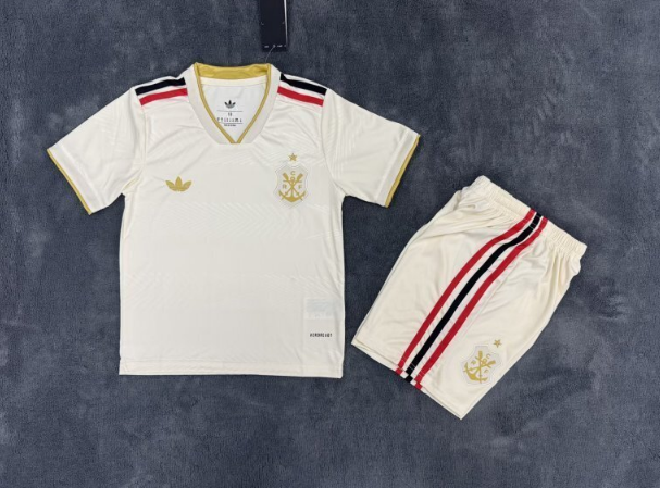 kids Kits 25/26 Flamengo second away