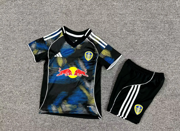 kids Kits 25/26 Leeds United second away