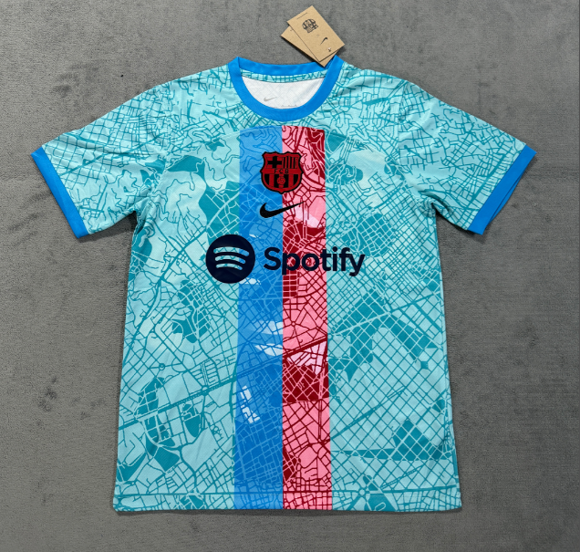  Fan version 25/26 Barcelona Special Edition Lake Blue