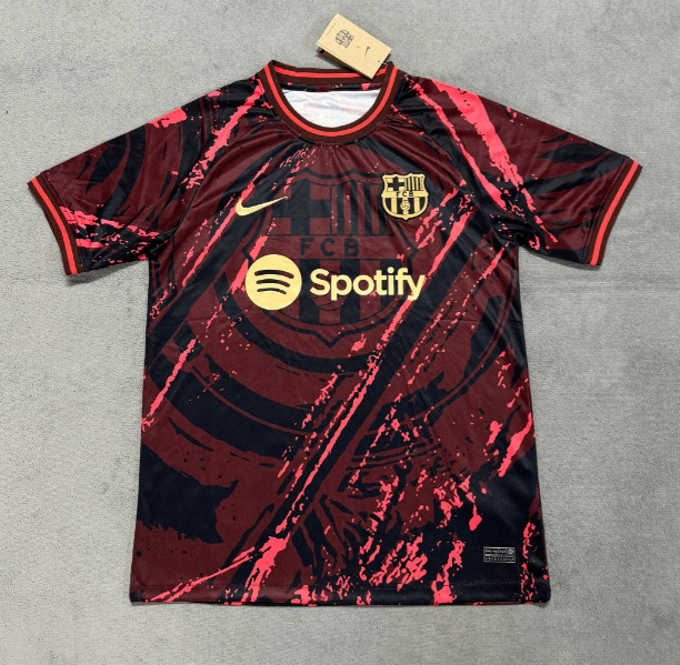  Fan version 25/26 Barcelona Special Edition Burgundy