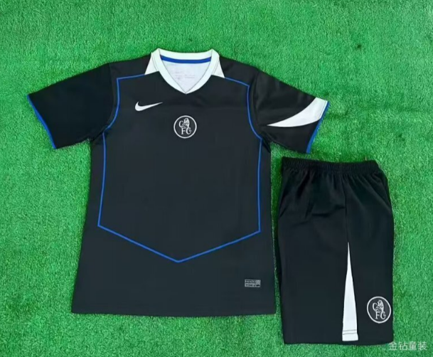 kids Kits 25/26 Chelsea Second away