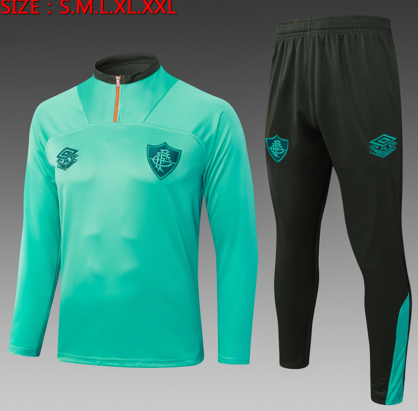  25/26 Half flumeminense green Tracksuit
