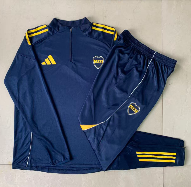  25/26 Half Boca Blue Tracksuit