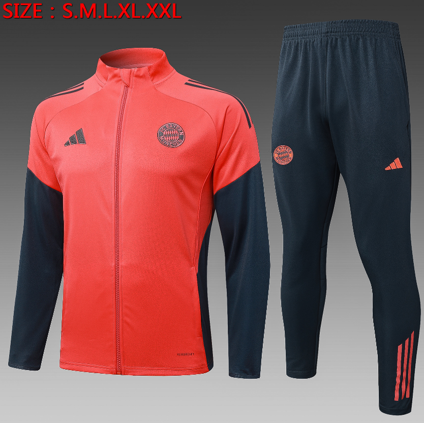 25/26 Bayern Orange Jackets sets