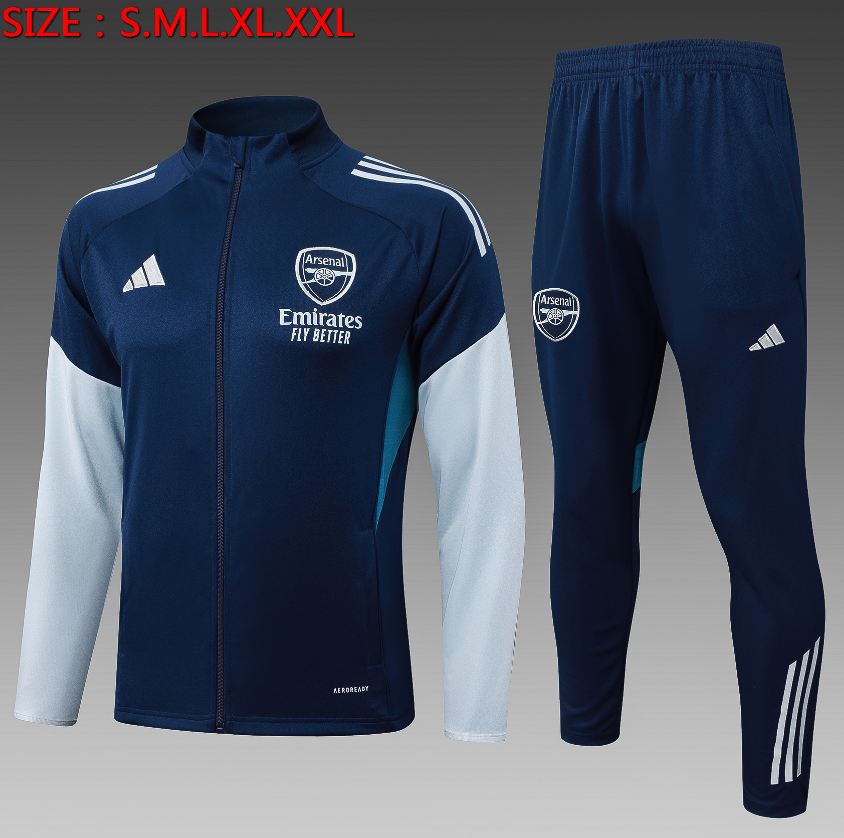 25-26 Arsenal Boran (grey team logo) Jackets sets