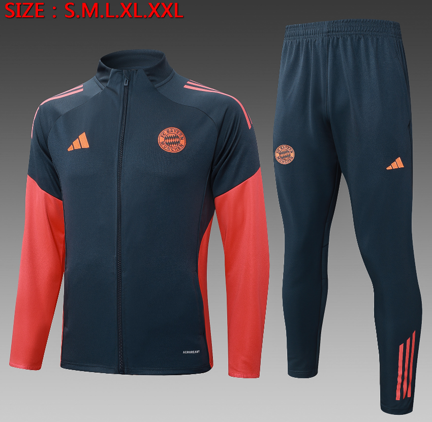 25/26 Bayern deep gray (orange sleeves) Jackets sets